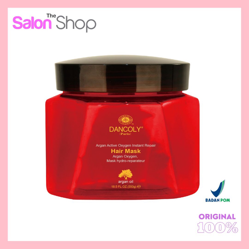 Jual Dancoly Angel Hair Mask Argan Repair 550ml | Shopee Indonesia