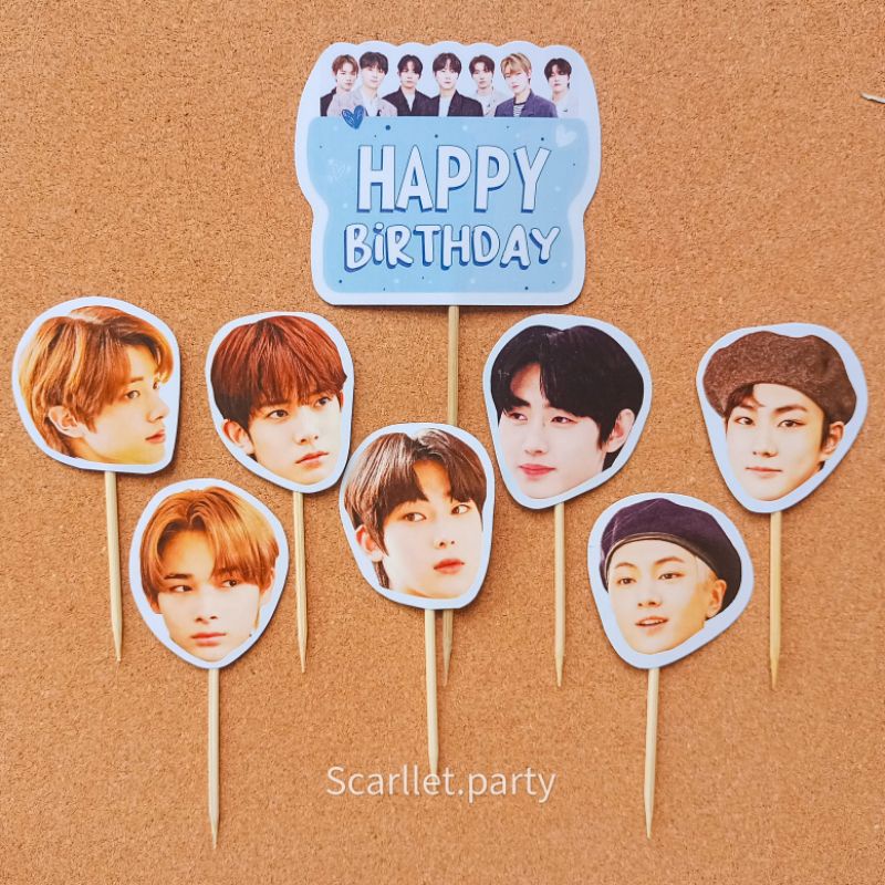 Your Old Cake Topper – Lustiger Tortenaufsatz „Happy Birthday“ Mit Glitzer, Schwarz, Aus Bambus & Karton, Für Geburtstagspartys