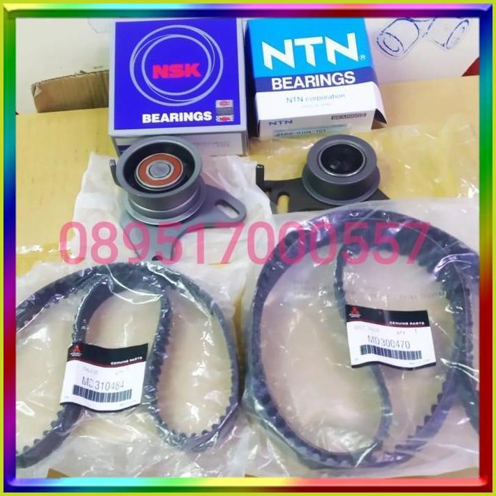 Jual timing belt set strada L200 turbo kuda diesel L300 solar teming