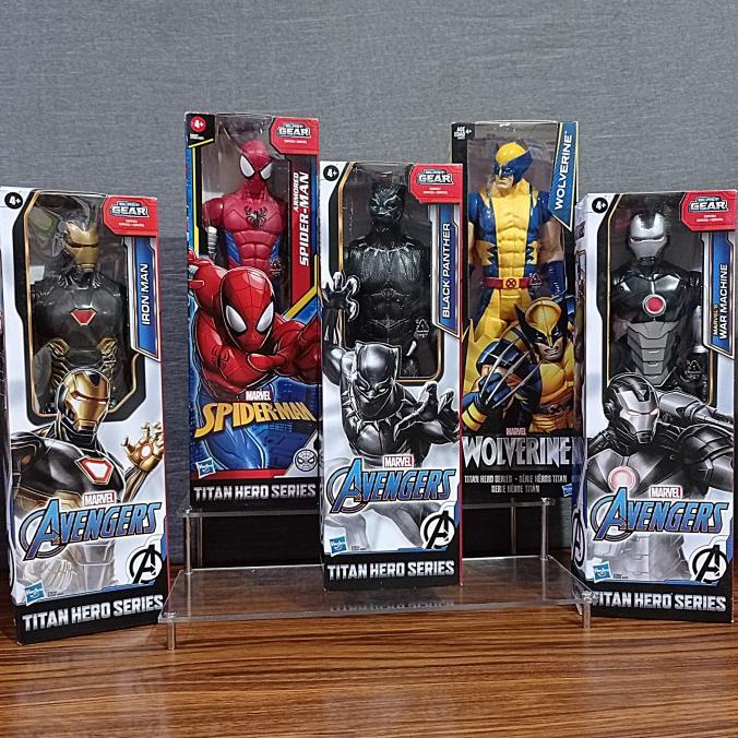 FIGURINE ARTICULÉE JOUET Venom Marvel Titan Hero Series 12 pouces