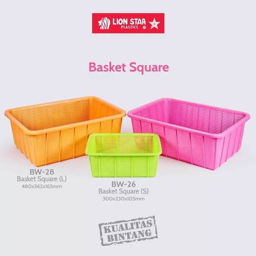 Jual Keranjang Serbaguna Lion Star Mbasket Square Lion Star M Bw 27 Shopee Indonesia 3619