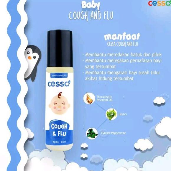 Jual PRODUK BABY OIL CESSA COUGH AND FLU ESSENTIAL OIL OBAT PEREDA