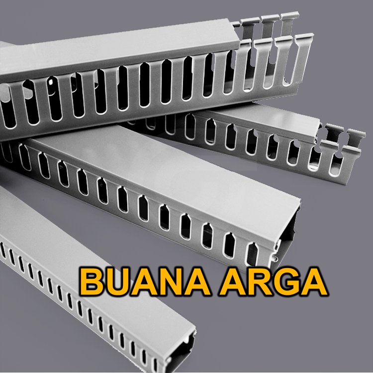 Jual Cable Duct PITHON 25x25 Pelindung Kabel PVC PWD-2525 25mm x 25mm 1 ...