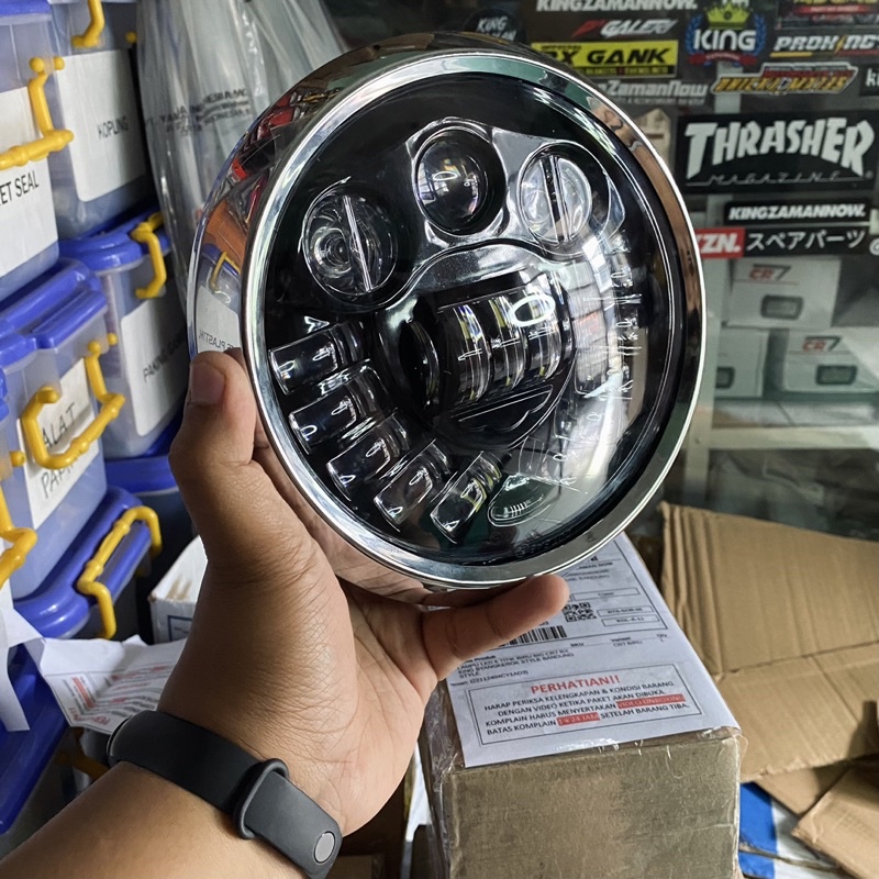 Jual Reflektor Lampu Led Daymaker Pnp Rx King New Belum Termasuk Batok Shopee Indonesia