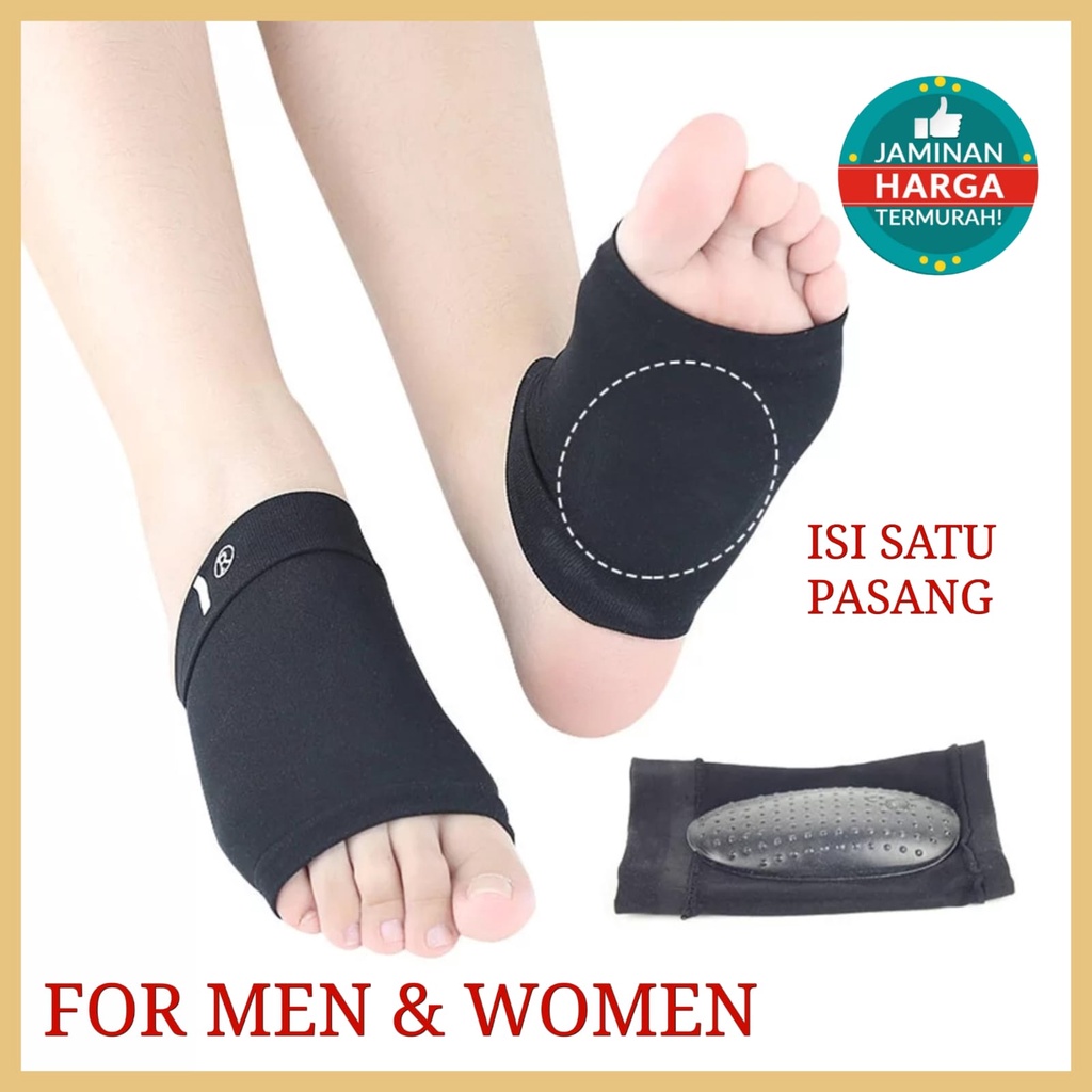 Jual INSOLE ARCH SUPPORT FOOT PAIN RELIEVE PLANTAR FASCIITIS KAKI