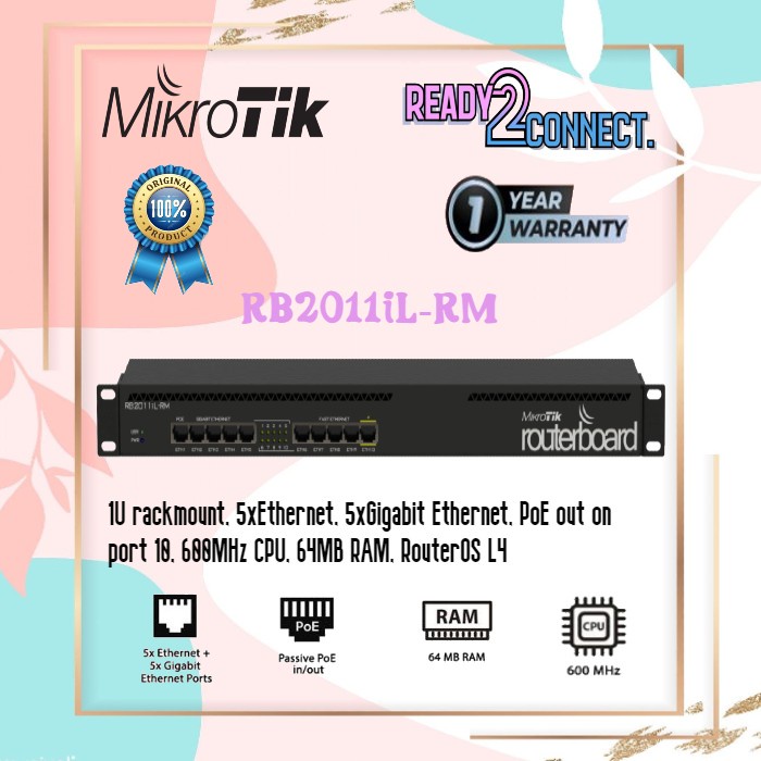Jual MIKROTIK RB2011iL-RM | Shopee Indonesia