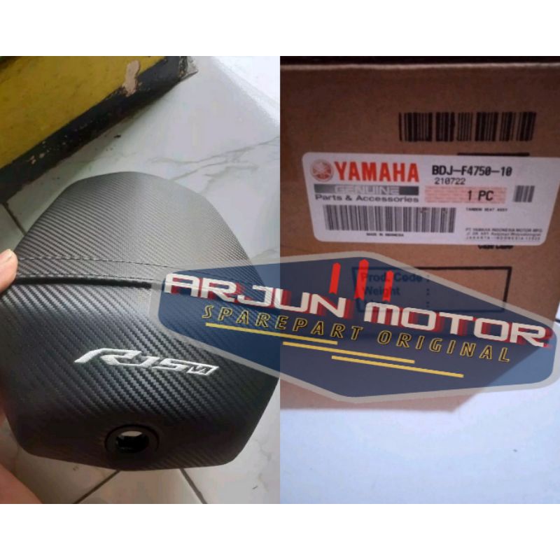 Jual TANDEM SEAT JOK BELAKANG ASSY R15 V4 2022 2023 MOTIF CARBON ...