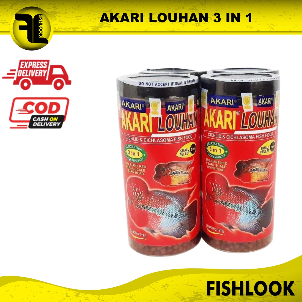 Jual Akari Louhan In Makanan Pakan Pelet Pellet Ikan Lohan In Shopee Indonesia