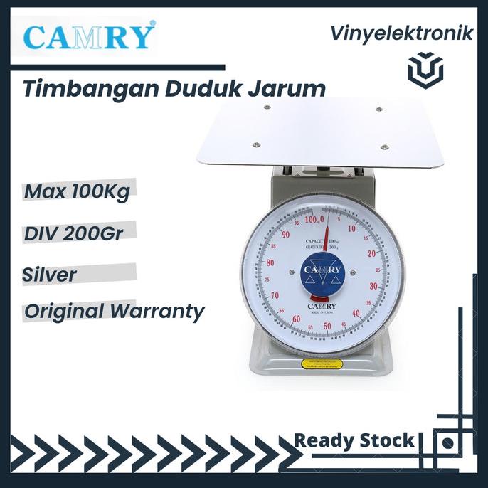 Jual Camry Timbangan Duduk 100kg / Timbangan Jarum Camry 100 Kg ...