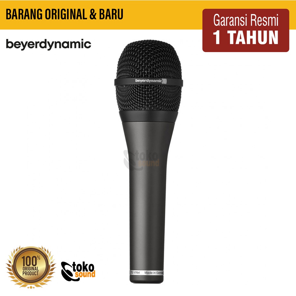 Beyerdynamic TG V70d Dynamic vocal microphone (hypercardioid) incl.