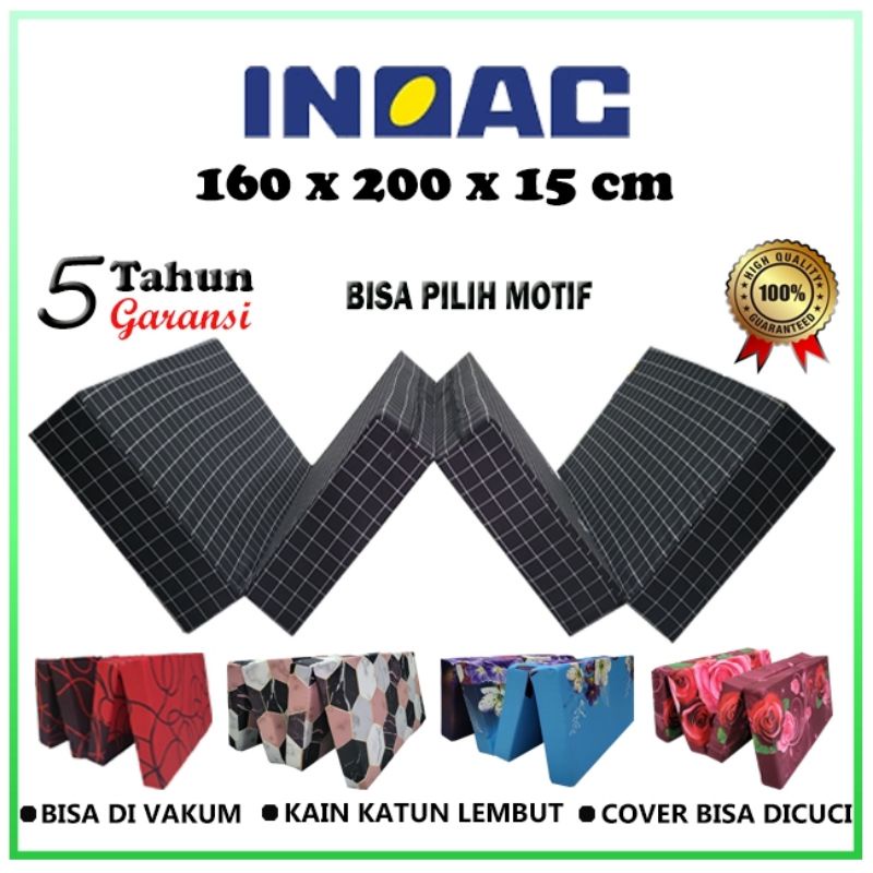 Jual Inoac Kasur Busa Lipat Uk X X Cm Garansi Tahun Shopee Indonesia