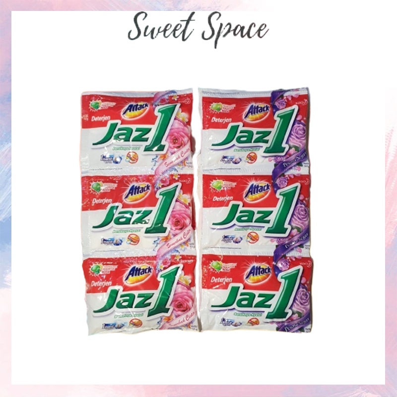 Jual JAZ1 ATTACK DETERGEN BUBUK 1 RENCENG 6 PCS [SWEETSPACE] | Shopee ...