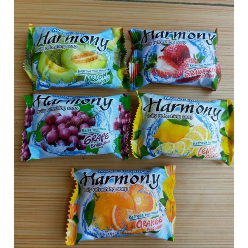 Jual HARMONY SABUN BATANG 70GR (varian random) | Shopee Indonesia