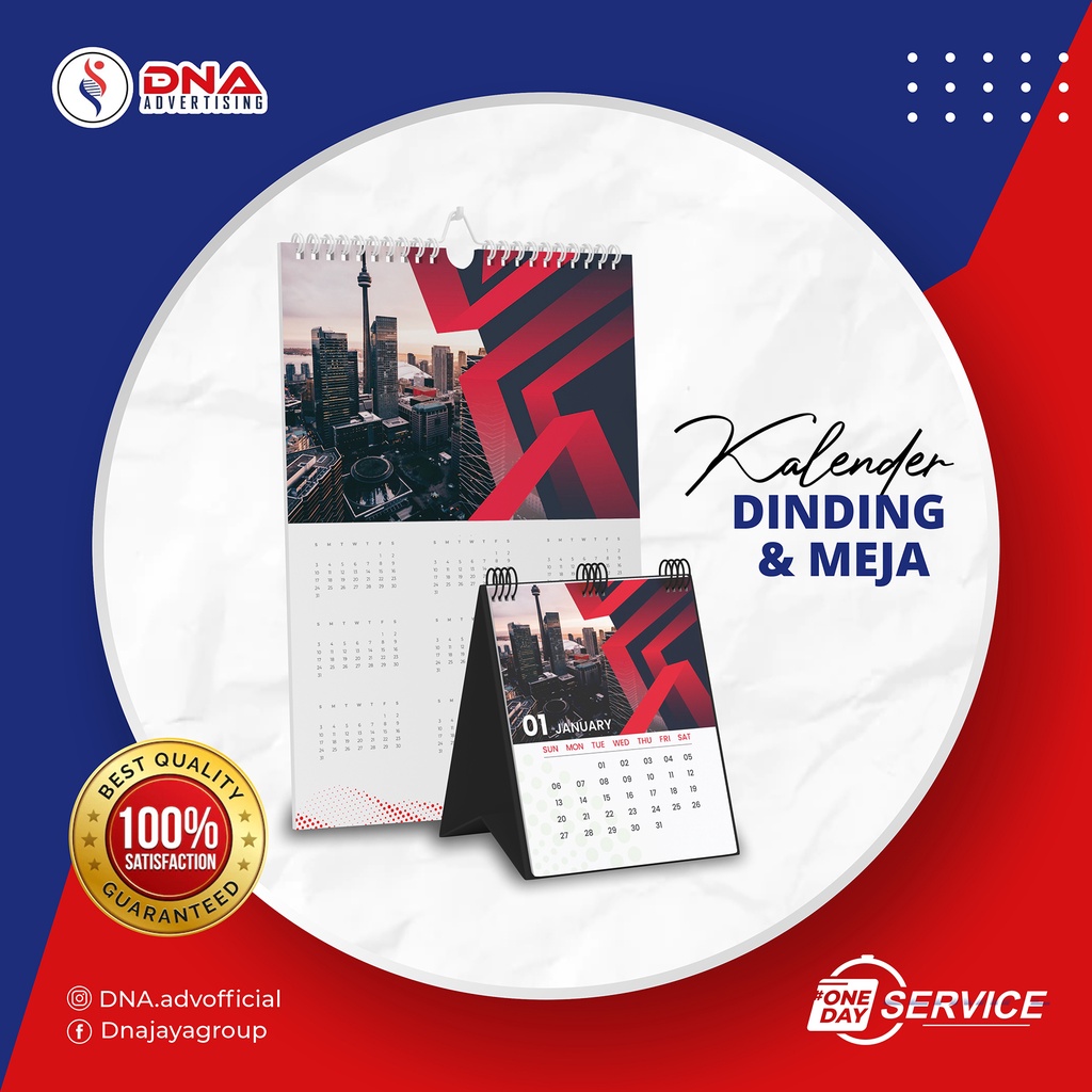 Jual Cetak Kalender Dinding Kalender Meja Custom Shopee Indonesia 