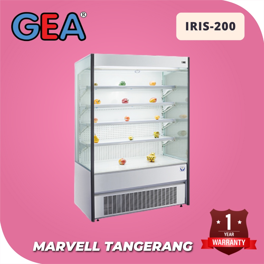 Jual PENDINGIN MULTIDECK OPENED CHILLER SELF CONTAINED GEA IRIS 200 Shopee Indonesia