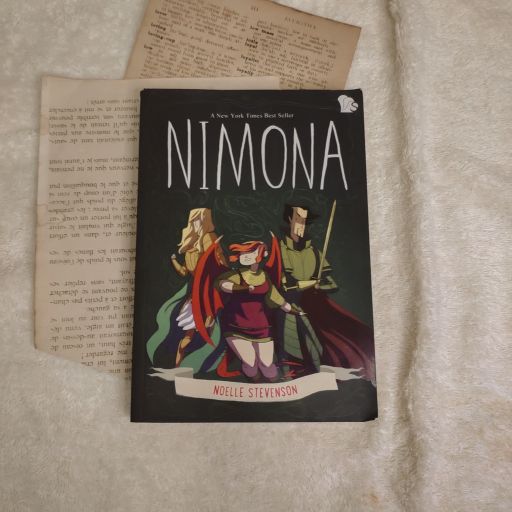 Jual buku preloved nimona graphic novel oleh noelle setevenson
