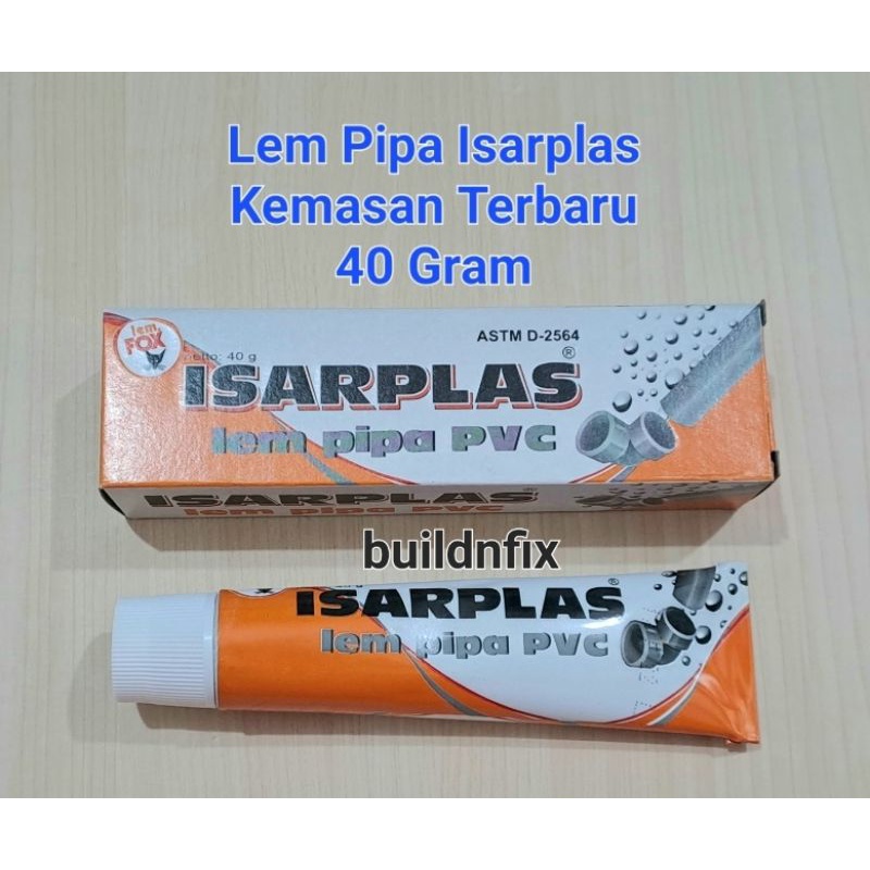 Jual LEM PIPA PVC ISARPLAS 40 GRAM *KEMASAN BARU* | Shopee Indonesia