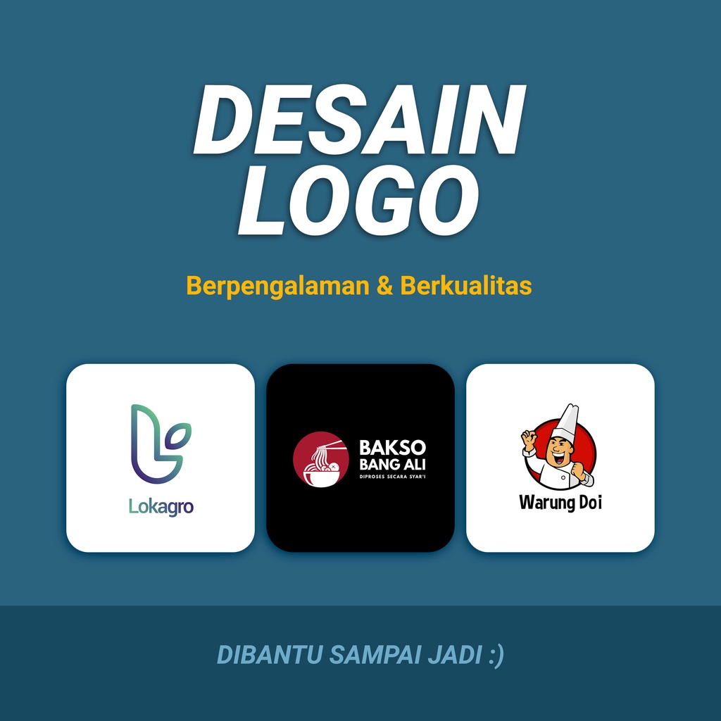 Jual Desaim Logo Premium Desain Logo Usaha Shopee Indonesia