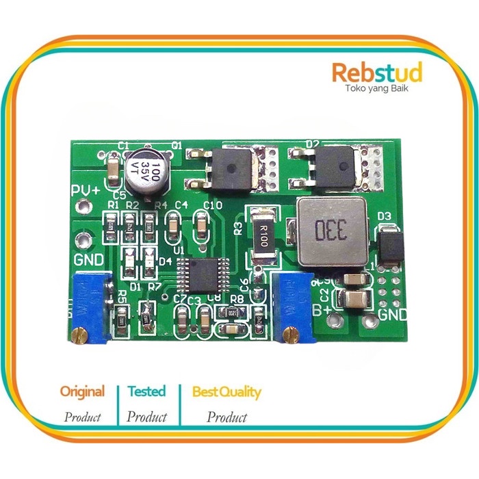 Jual MPPT Solar Panel Controller Fosfat Besi Litium/Li-ion 2A CN3722 1 ...
