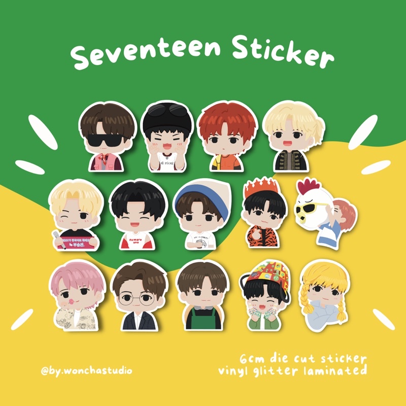 Jual 17 Die Cut Sticker | Shopee Indonesia