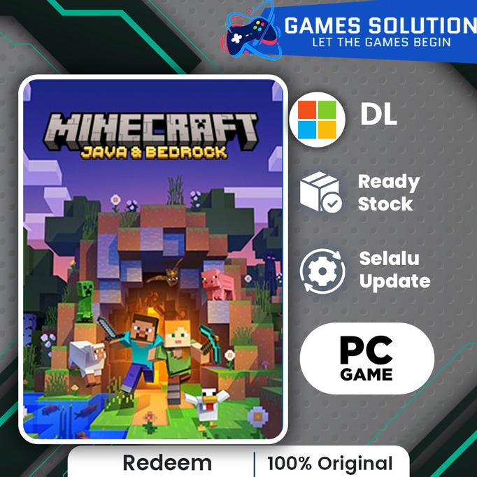 Minecraft: Java & Bedrock Edition - PC Código Digital - PentaKill Store -  Gift Card e Games