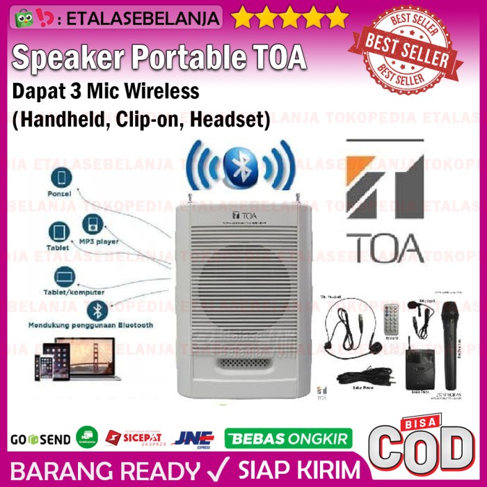 Jual TOA ZW-G10CB-AS - PORTABLE SOUND SYSTEM | Shopee Indonesia