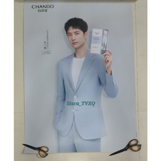 Jual Wang Yibo Chando Official Poster | Shopee Indonesia