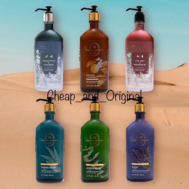 Jual Body Lotion Aromatherapy Lavender Vanilla / Eucalyptus Tea