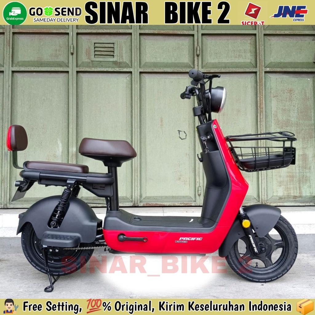 Jual Sepeda Listrik PACIFIC ASTRIO Electric E Bike 500 Watt | Shopee ...