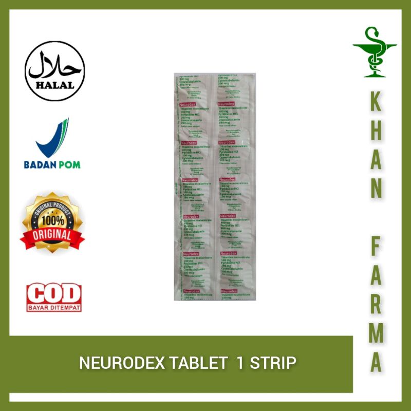 Jual NEURODEX TABLET VITAMIN TULANG DAN SENDI OBAT PEGAL DAN NYERI OTOT ...