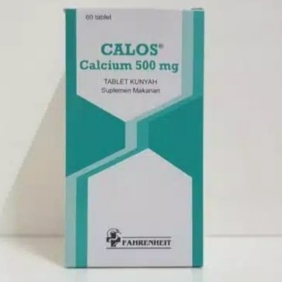 Jual CALOS CALCIUM 500 MG 60 TABLET | Shopee Indonesia