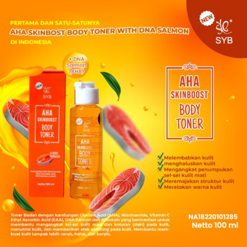 Jual SYB TONER BADAN ORIGINAL BPOM | Shopee Indonesia