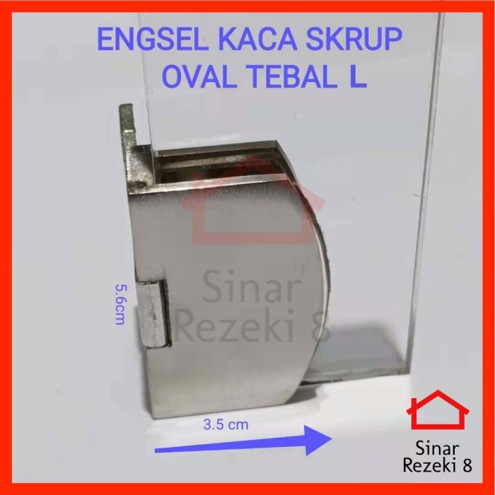 Jual Engsel Pintu Kaca Oval Tebal L Lemari Jepit Kayu Penjepit Shopee Indonesia