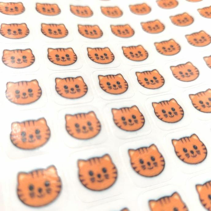 Jual Welly Toys - Sticker Center Piece Logo Kucing Oren | Shopee Indonesia