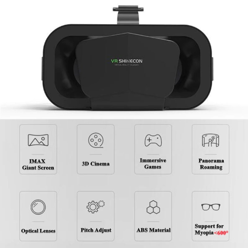 Jual Kacamata Card Board 3D VR Box IMAX Giant Screen Virtual Reality ...