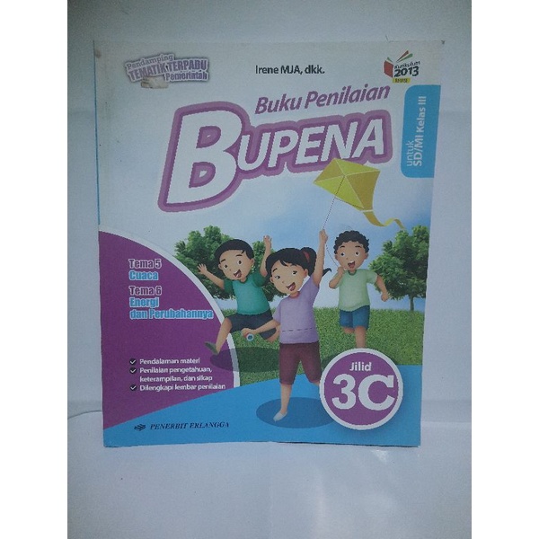 Jual Buku Penilaian Bupena untuk SD kelas 3 jilid 3C edisi revisi ...