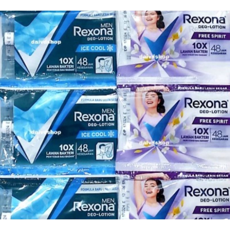 Jual Rexona Deo-Lotion Sachet 9 gram | Shopee Indonesia