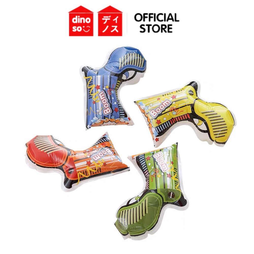 DINOSO Balon Pistol Dekorasi Pesta Ulang Tahun Balon Pistol Confetti
