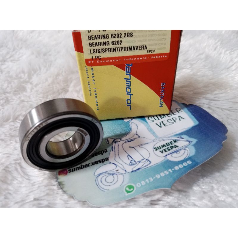Jual Bearing CVT Vespa Matic / Bearing 6202 Semua Model Vespa Matic