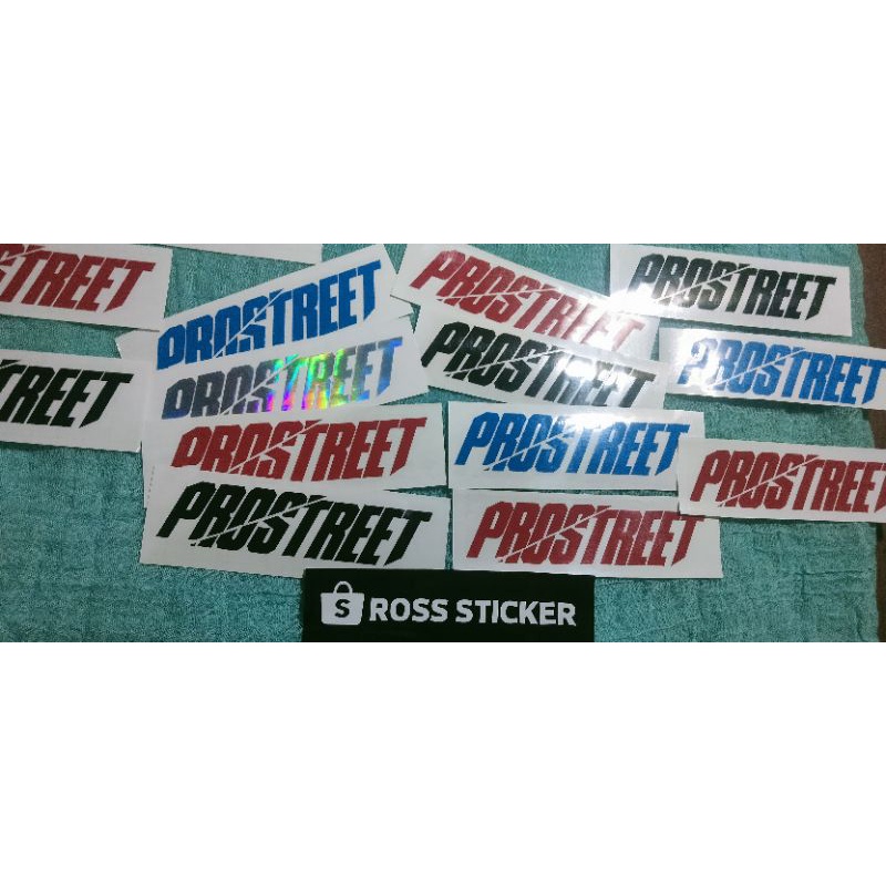 Jual PROSTREET mini cutting sticker custom murah, sticker motor, helm ...