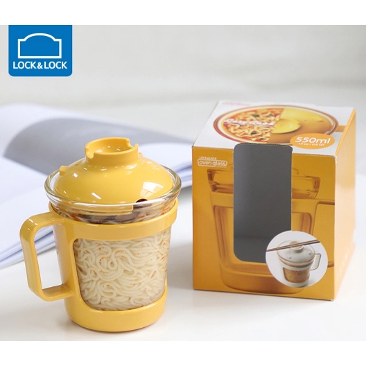 Jual LocknLock Easy Cook Oven Glassware LLG480W/LLG480Y Kuning