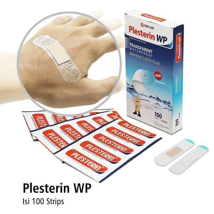 Jual ONEMED Plester Waterproof / Plesterin WP Transparant Kedap Air Isi ...