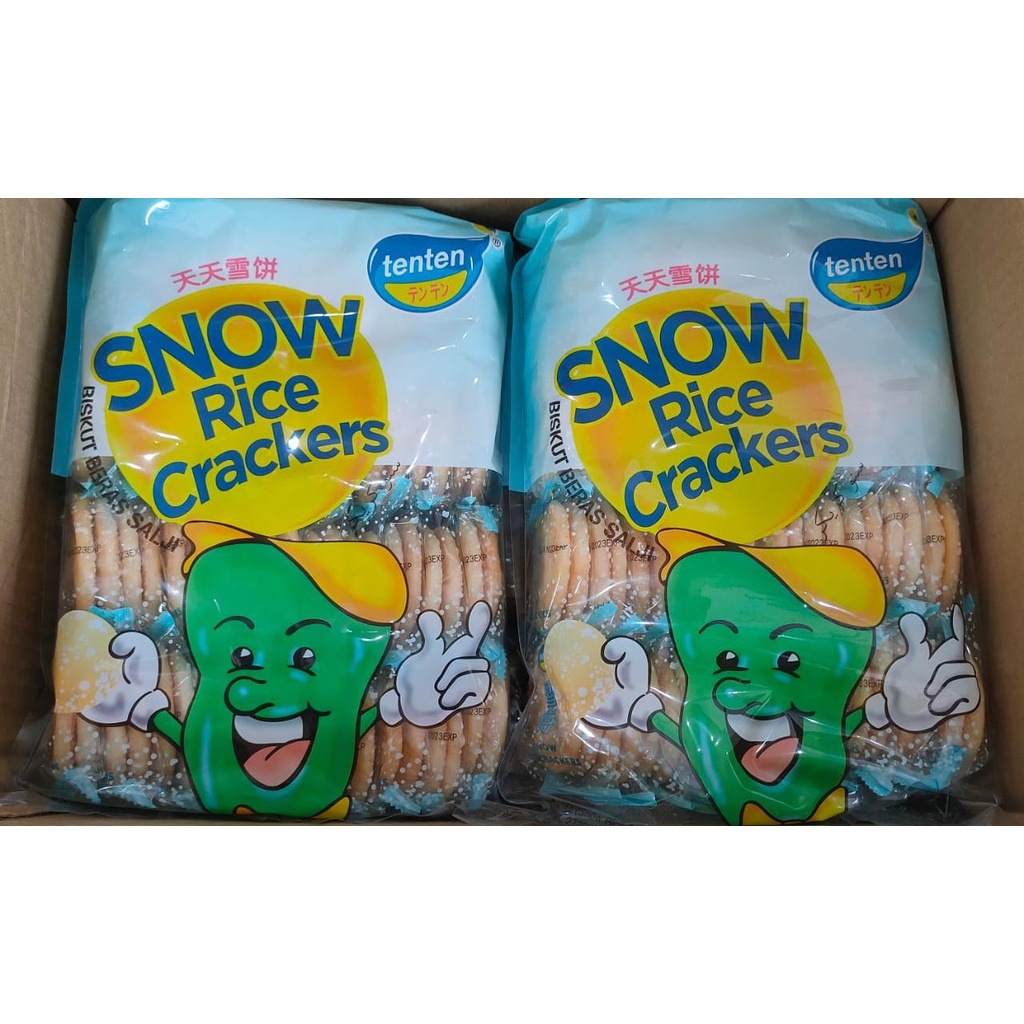 Jual Tenten Rice Crackers Snow 360 gr | Shopee Indonesia