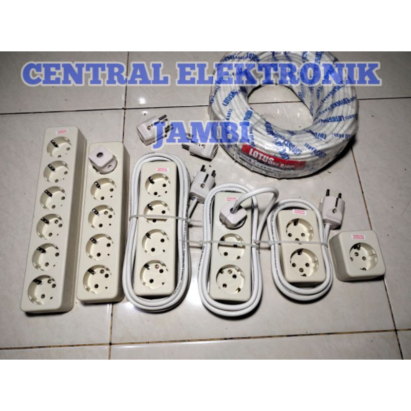 Jual STOP KONTAK UTICON / TERMINAL RAKITAN SENDIRI ( KABEL PUTIH ...