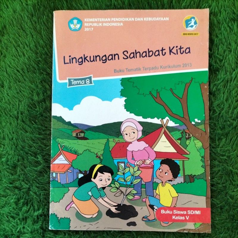 Jual Original Buku Tematik Terpadu Kelas 5 Sd Tema 8 Lingkungan Sahabat