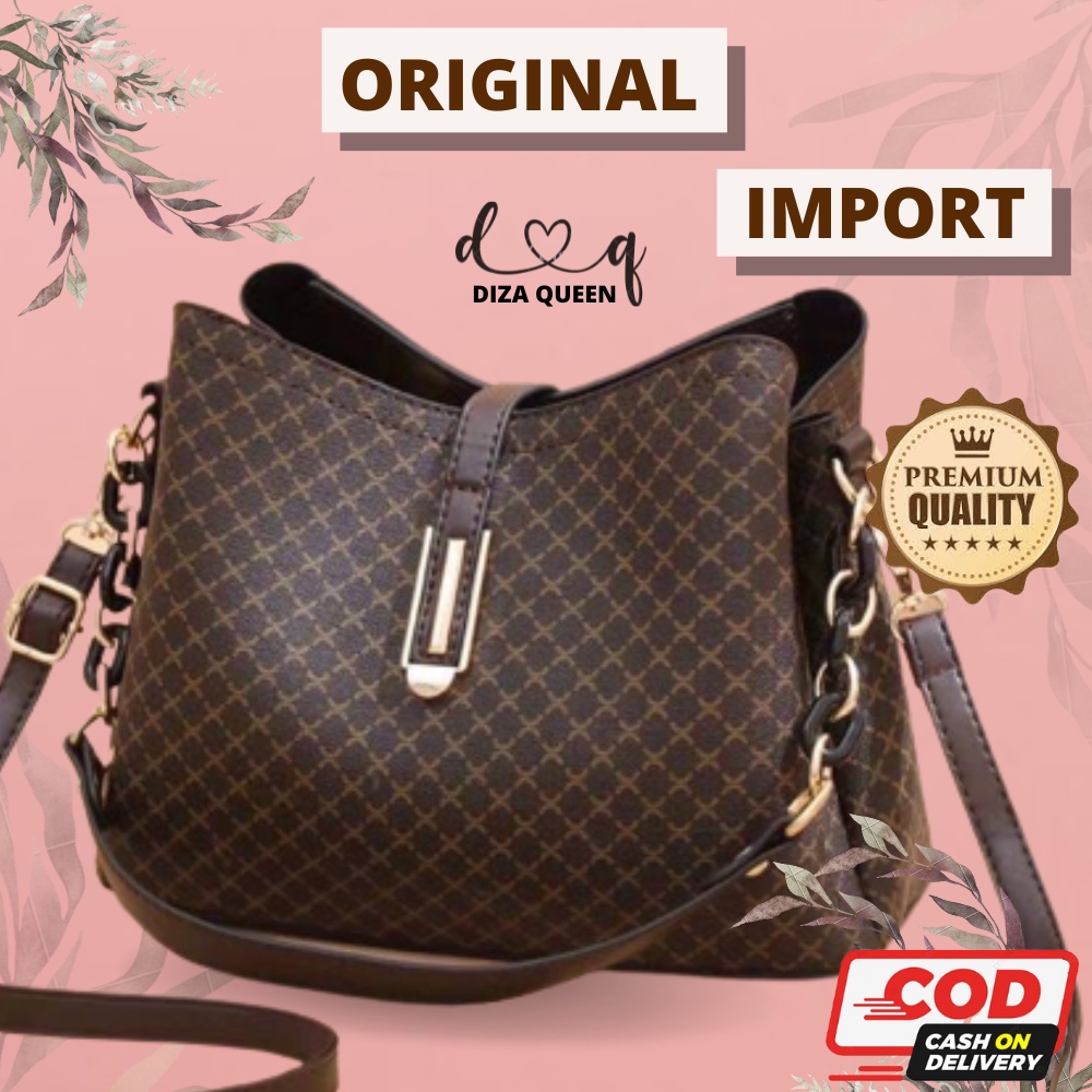 Jual PREMIUMTas Selempang Wanita Slingbag Import DIZAQUEEN TF7716 Tas