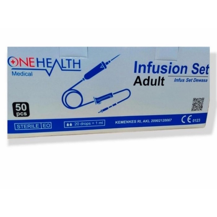 Jual ONEHEALTH INFUS SET INFUSION SET WITH Y CONNECTOR ANAK DEWASA ...