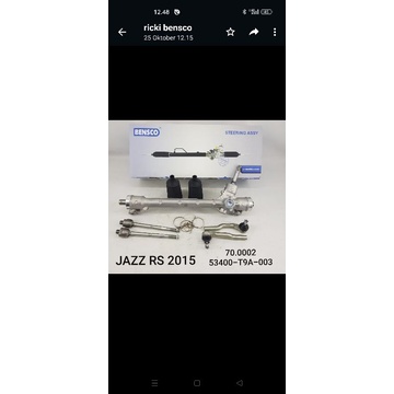 Jual rack steering atau rack steer jazz rs 2014 - 2018 jazz gk | Shopee ...