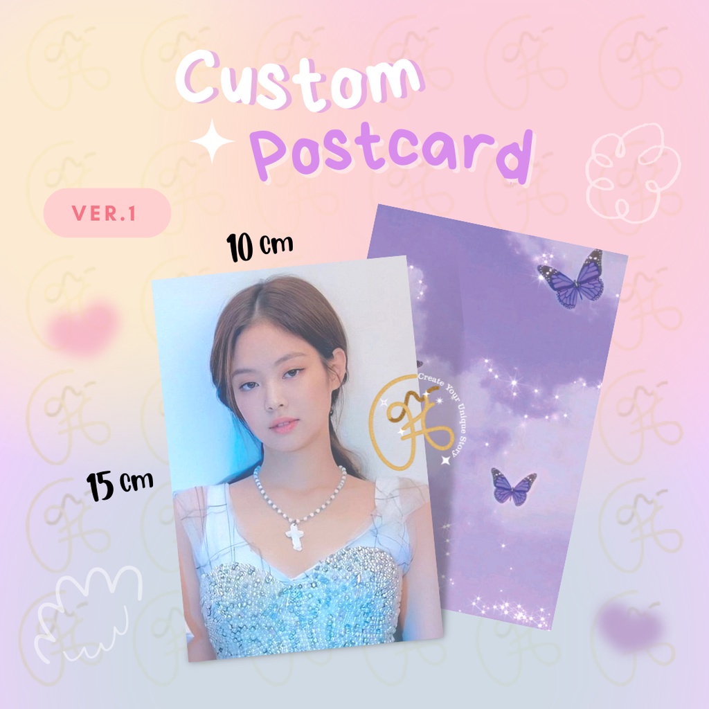 Jual Custom Postcard/Poster/Foto 4R | Shopee Indonesia