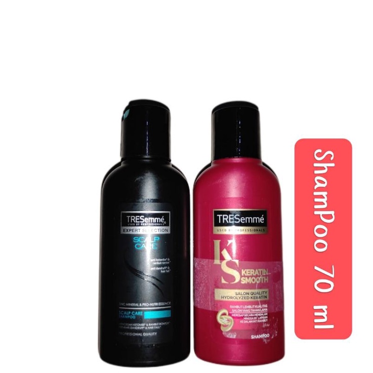 Jual Tresemme Keratin Smooth Shampo 70 Ml Scalp Care Shopee Indonesia